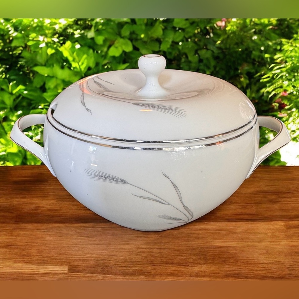 Johann Haviland Bavaria SILVER WHEAT Bowl Soup